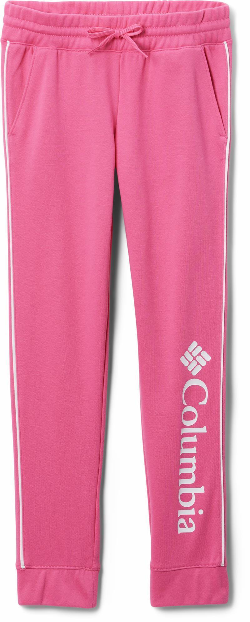 Columbia Trek French Terry Joggers - Youth Girls - Wild Geranium 1