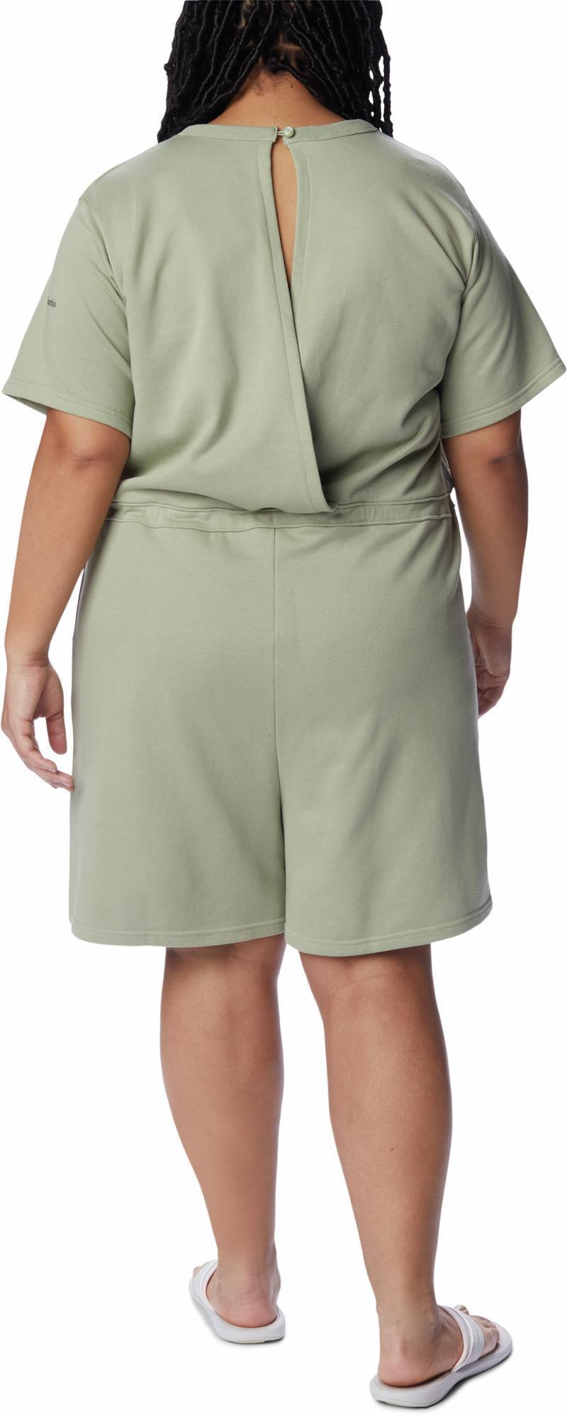 Columbia Trek French Terry Romper - Plus - Womens - Safari 2