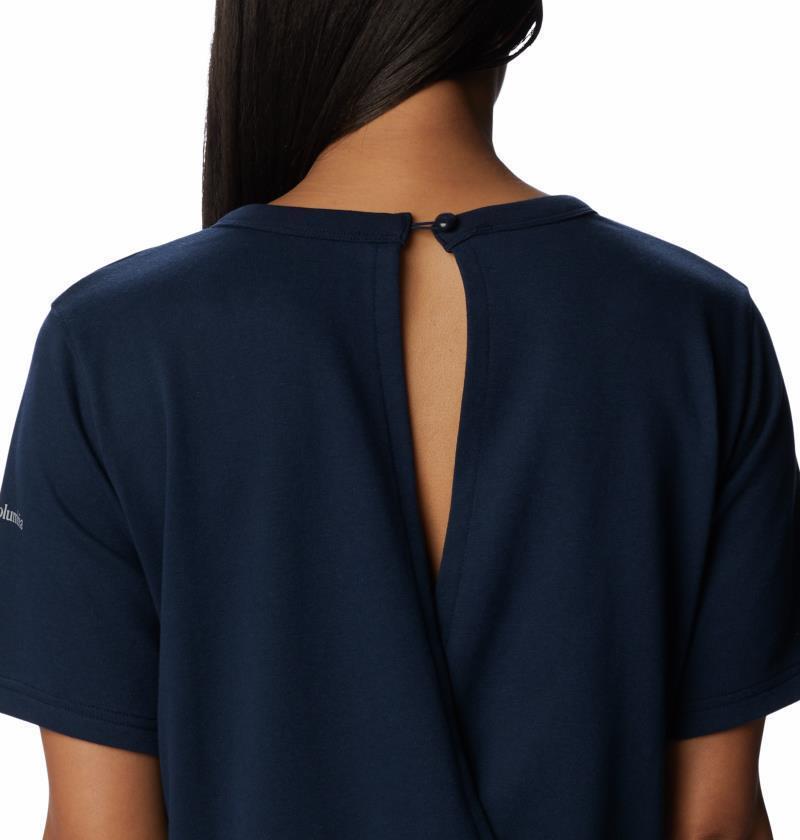 Columbia Trek French Terry Romper - Womens - Collegiate Navy 3