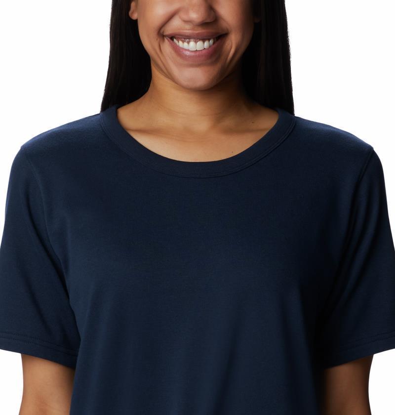 Columbia Trek French Terry Romper - Womens - Collegiate Navy 4