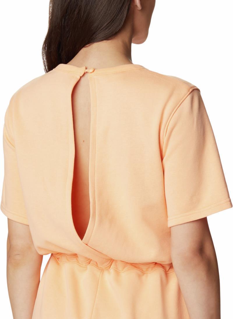 Columbia Trek French Terry Romper - Womens - Peach 3