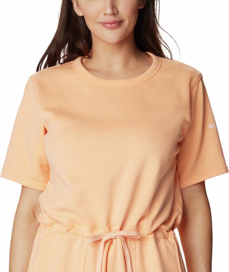 Columbia Trek French Terry Romper - Womens - Peach 4