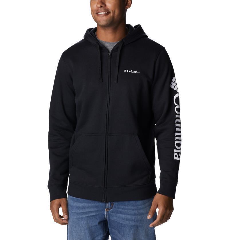 Columbia Trek Full Zip Hoodie - Mens - Black / CSC Sleeve Logo 1