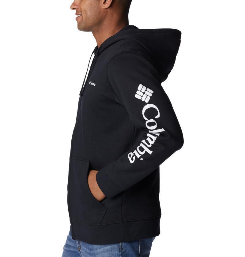Columbia Trek Full Zip Hoodie - Mens - Black / CSC Sleeve Logo 3