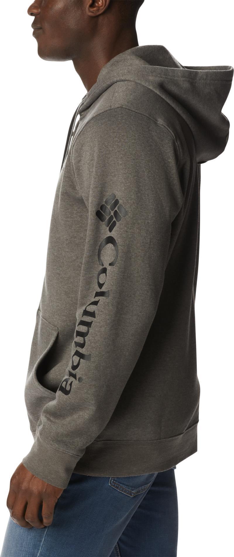 Columbia Trek Full Zip Hoodie - Mens - Charcoal Heather / CSC Sleeve Logo 4