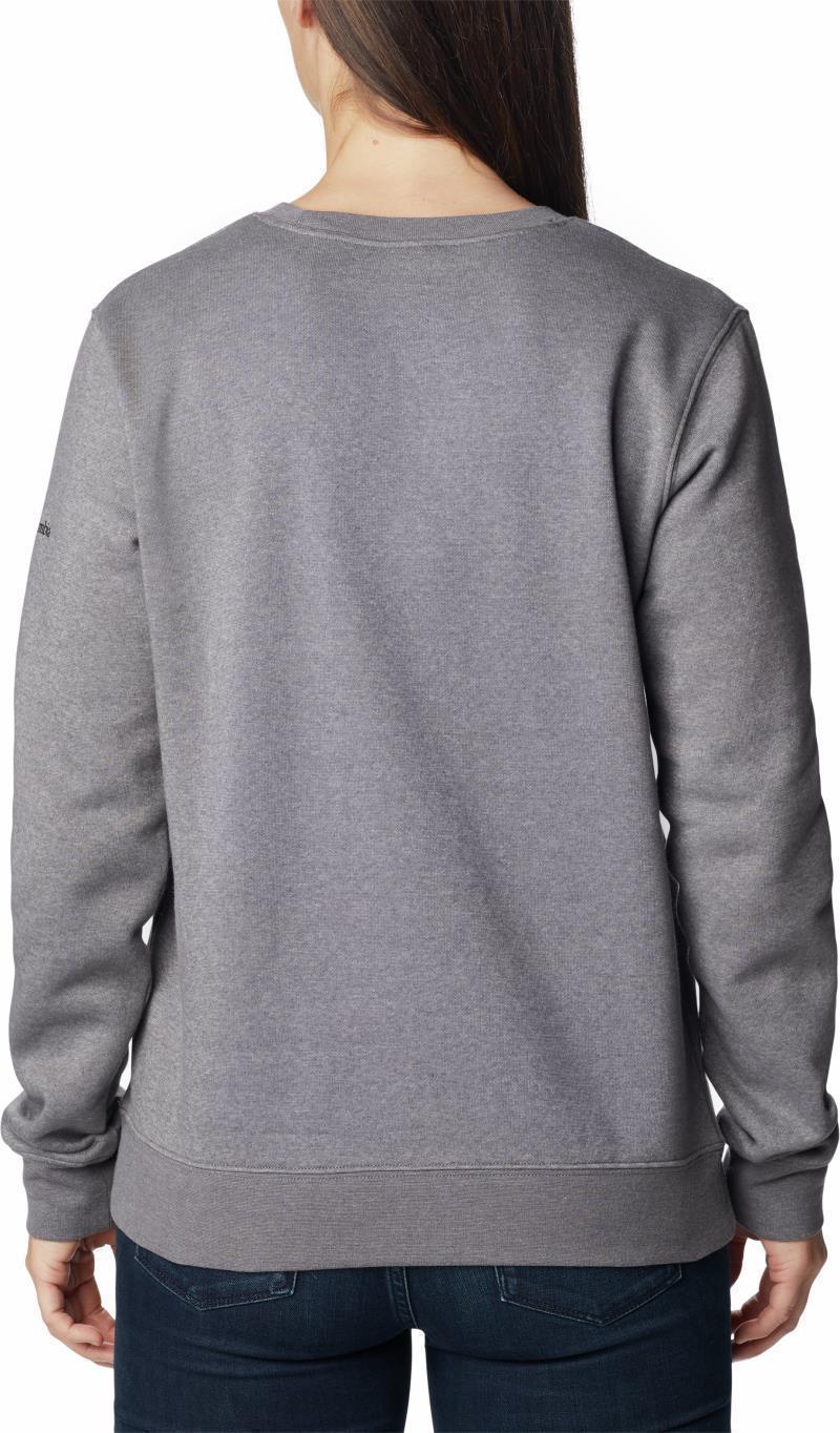Columbia Trek Graphic Crew - Womens - City Grey Heather / Black CSC Stacked Logo 2
