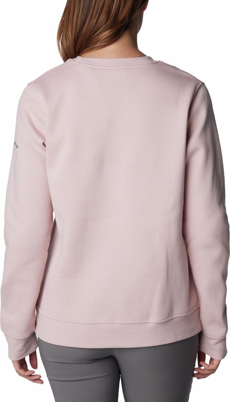 Columbia Trek Graphic Crew - Womens - Dusty Pink / Night Wave 2