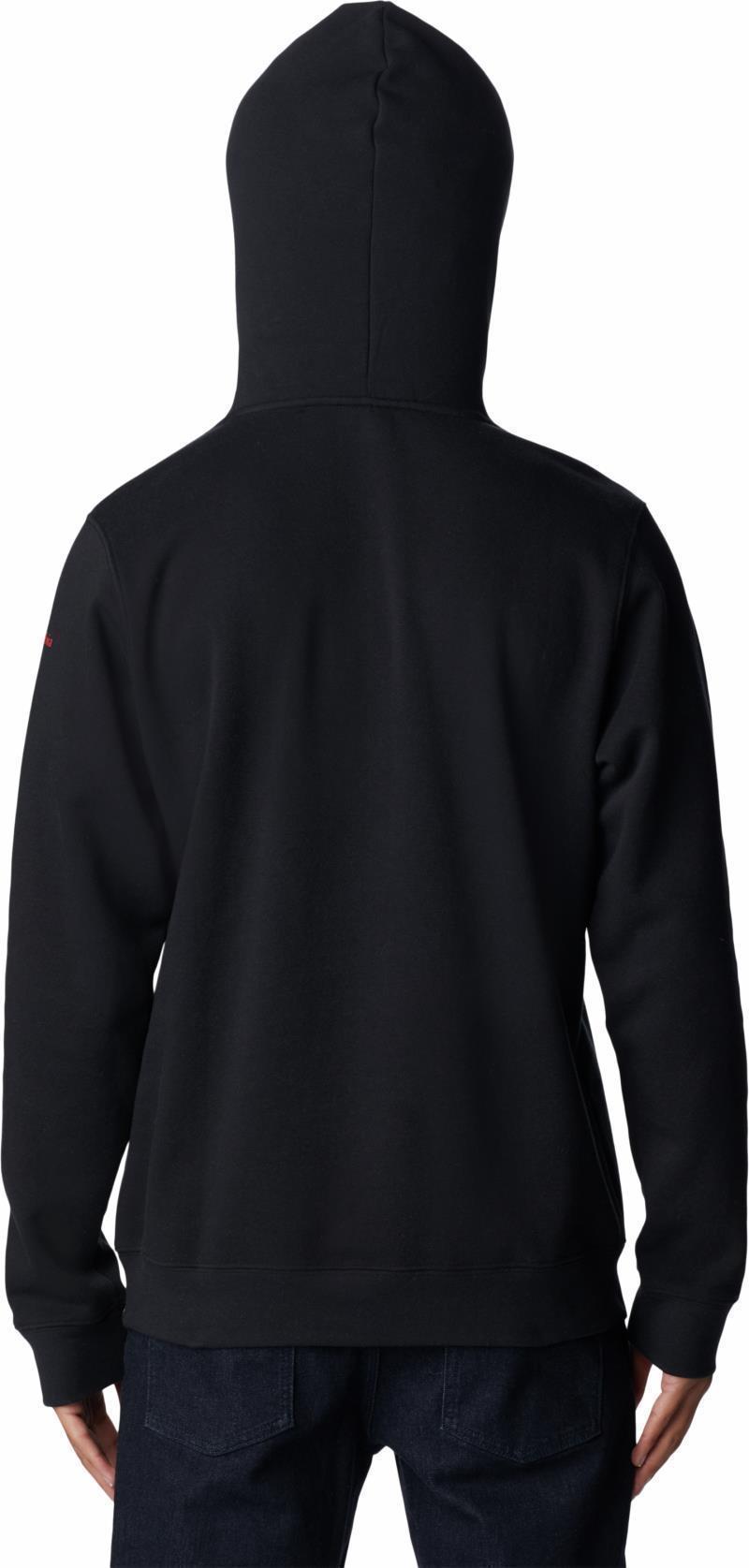 Columbia Trek Graphic Hoodie - Mens - Black / Canada Timberline Flag 2