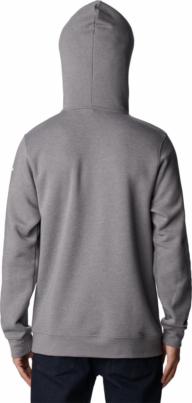 Columbia Trek Graphic Hoodie - Mens - City Grey Heather / Canada Timberline Flag 2