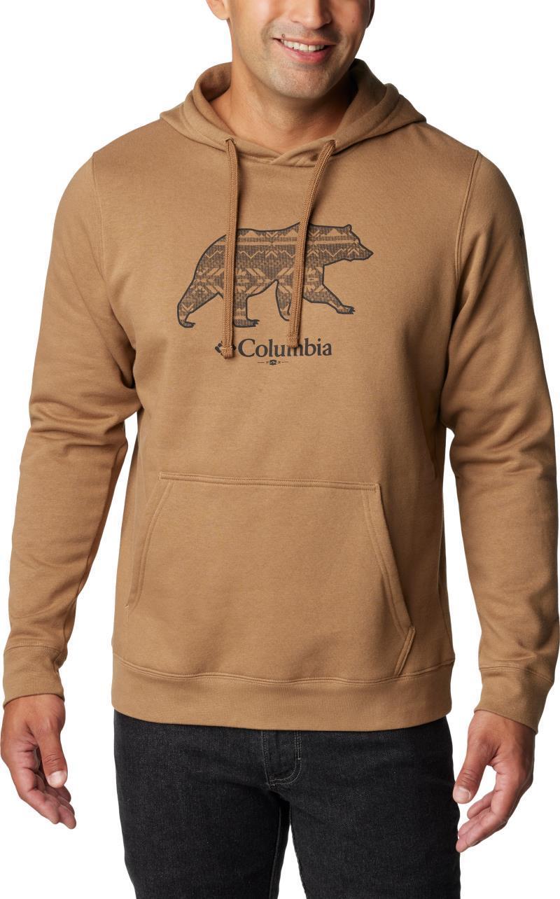 Columbia Trek Graphic Hoodie - Mens - Delta / Bearly Checkered Peaks Graphic 1