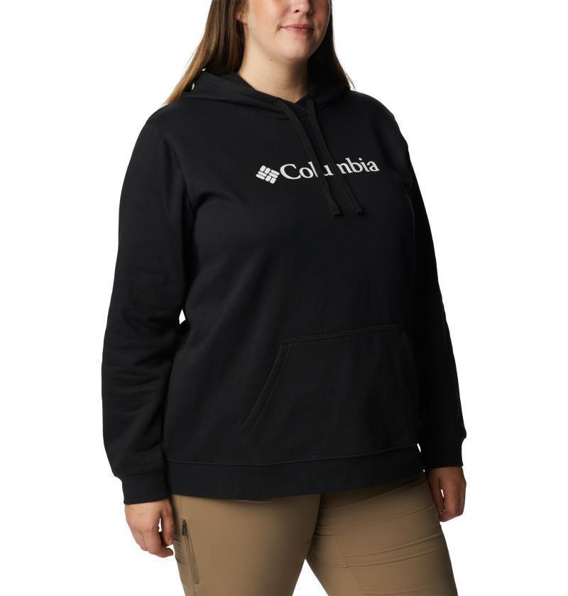 Columbia Trek Graphic Hoodie - Plus - Womens - Black / Gem Columbia 2