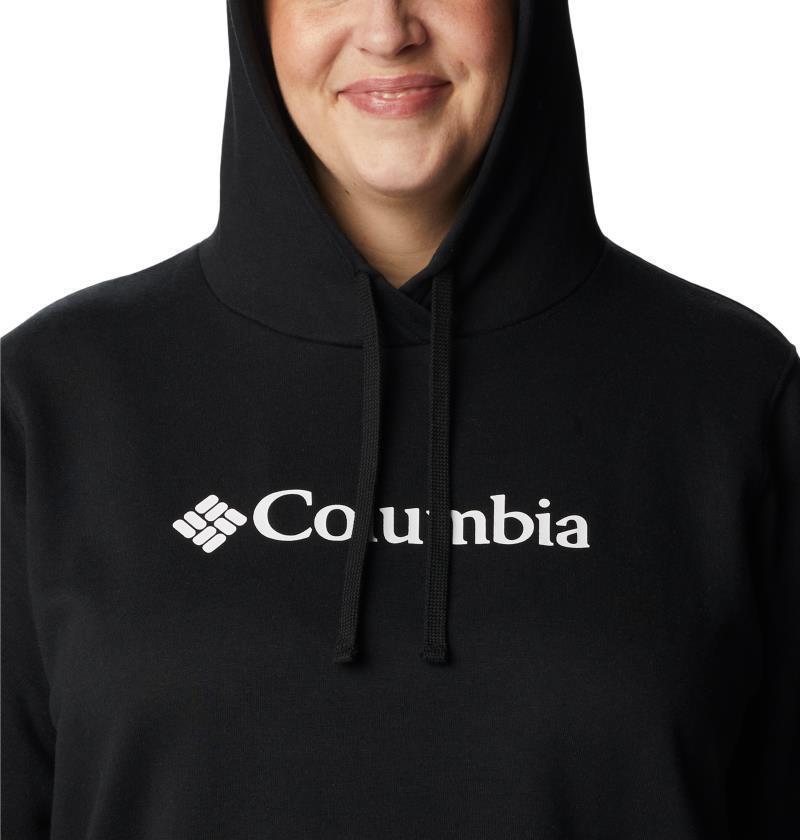 Columbia Trek Graphic Hoodie - Plus - Womens - Black / Gem Columbia 4