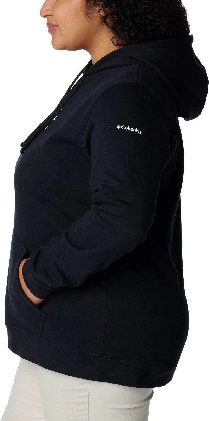 Columbia Trek Graphic Hoodie - Plus - Womens - Black / White 4