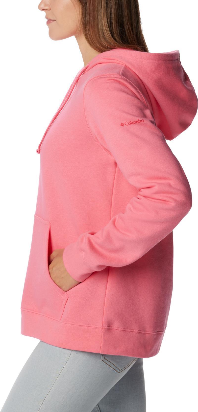 Columbia Trek Graphic Hoodie - Womens - Camellia Rose / Red Lily 3