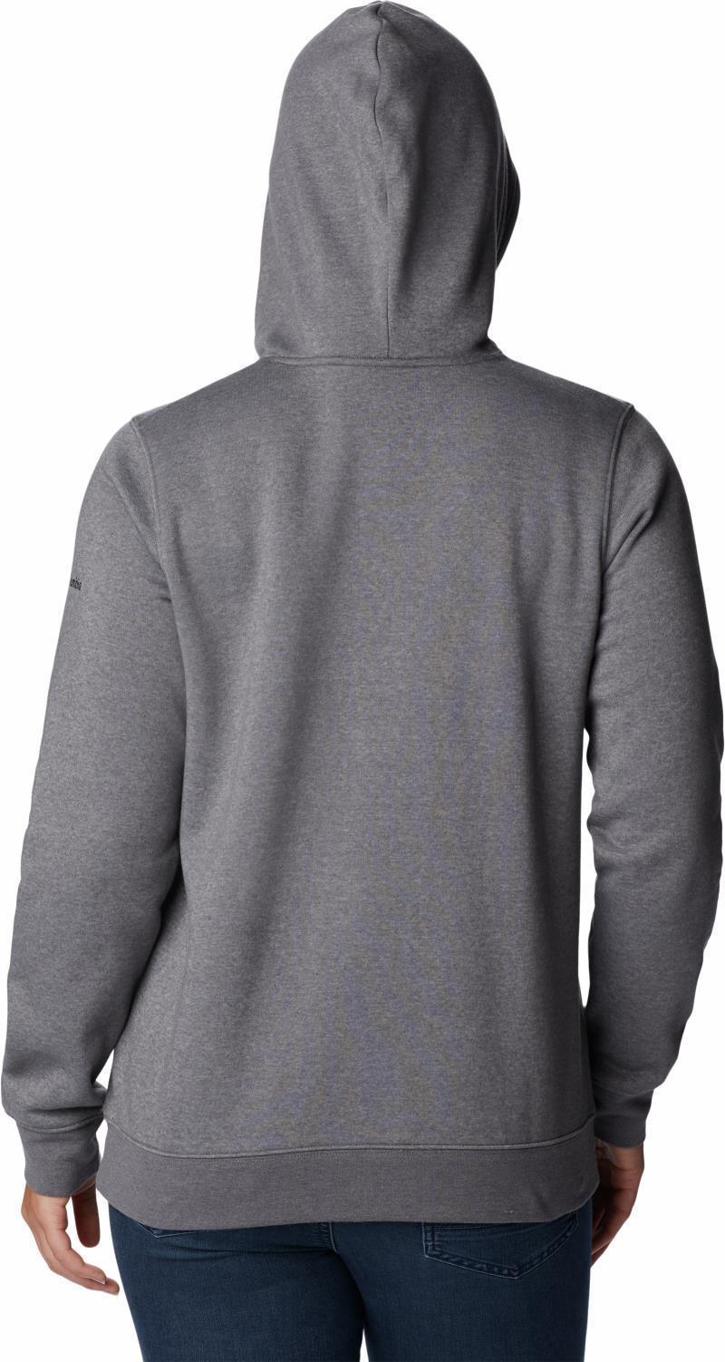 Columbia Trek Graphic Hoodie - Womens - City Grey Heather / Black CSC Stacked Logo 2