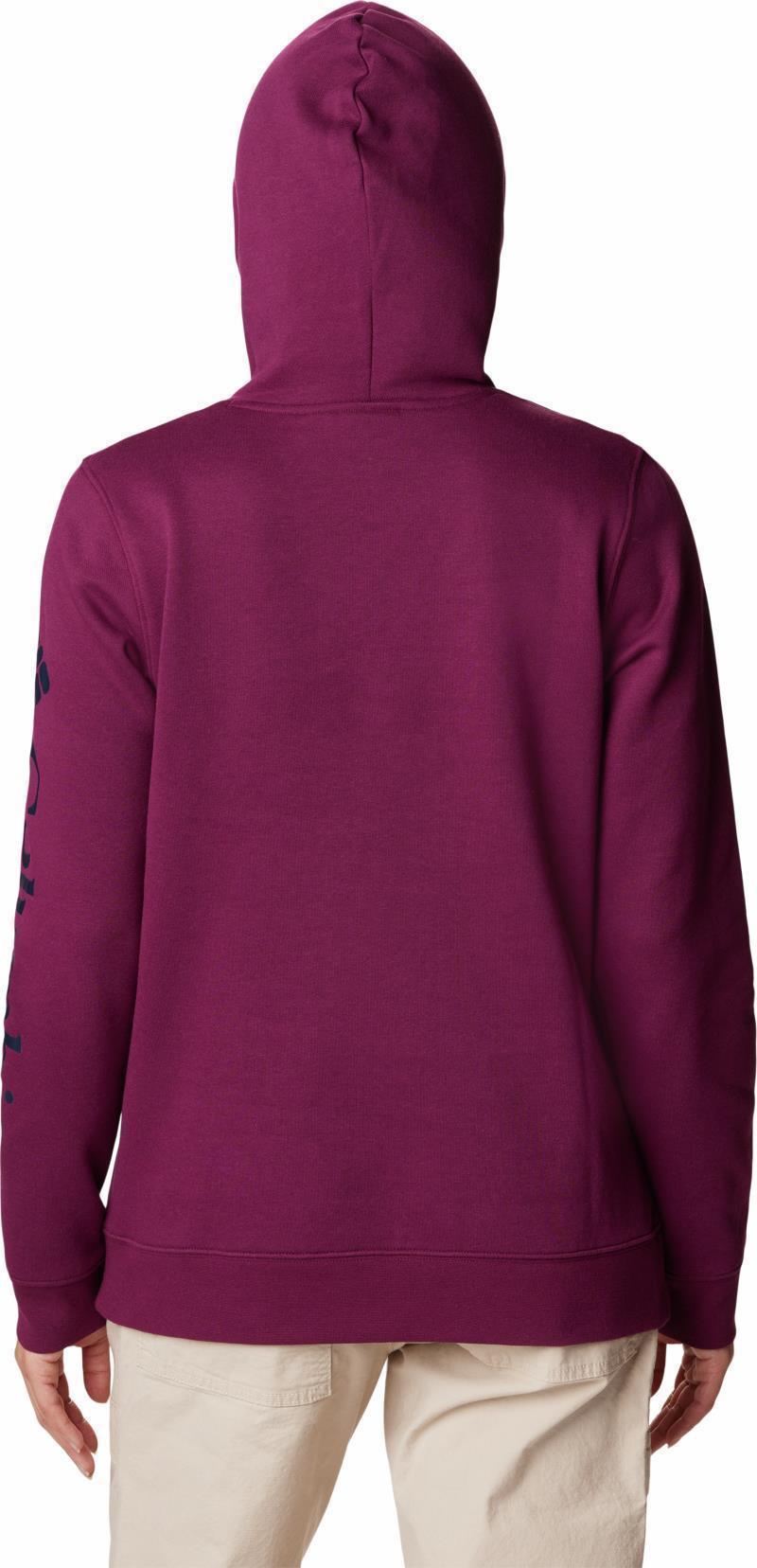 Columbia Trek Graphic Hoodie - Womens - Marionberry / Dark Nocturnal 2
