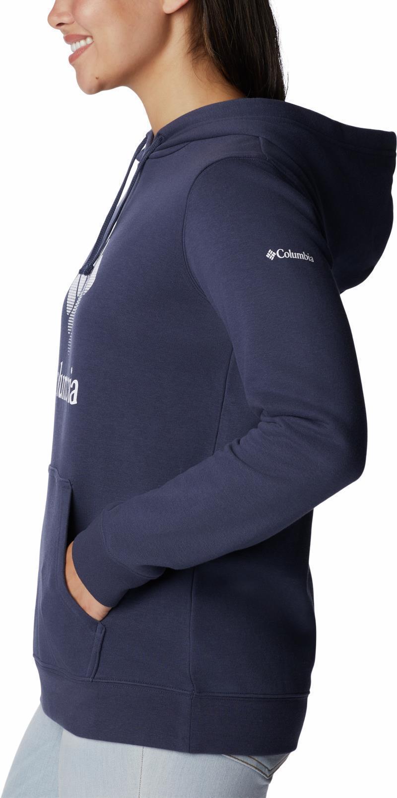 Columbia Trek Graphic Hoodie - Womens - Nocturnal / White CSC Stacked Logo 5