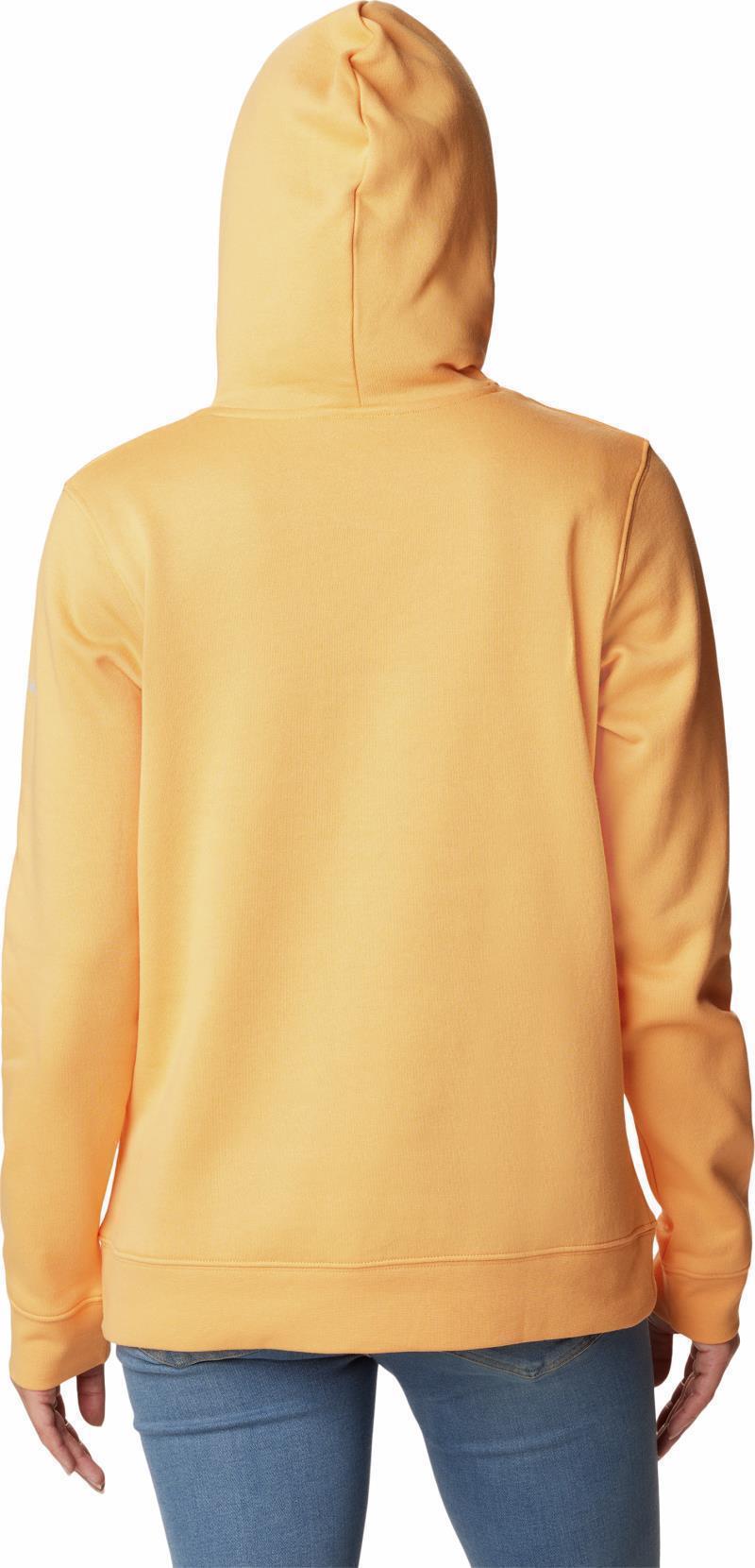 Columbia Trek Graphic Hoodie - Womens - Sunset Peach / Aqua Haze 2