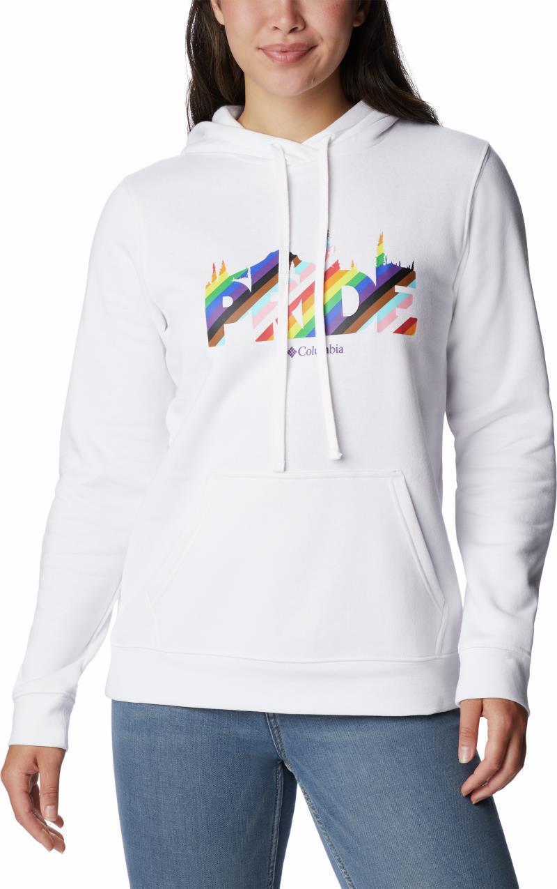 Columbia Trek Graphic Hoodie - Womens - White / Outdoorsy Pride 1