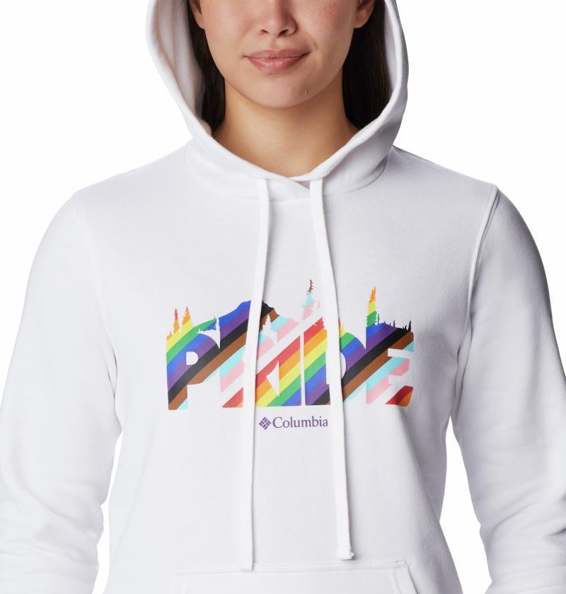 Columbia Trek Graphic Hoodie - Womens - White / Outdoorsy Pride 4
