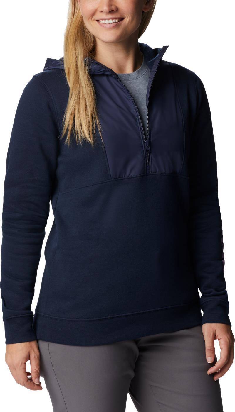Columbia Trek Hooded Half Zip - Womens - Collegiate Navy / Nocturnal 3