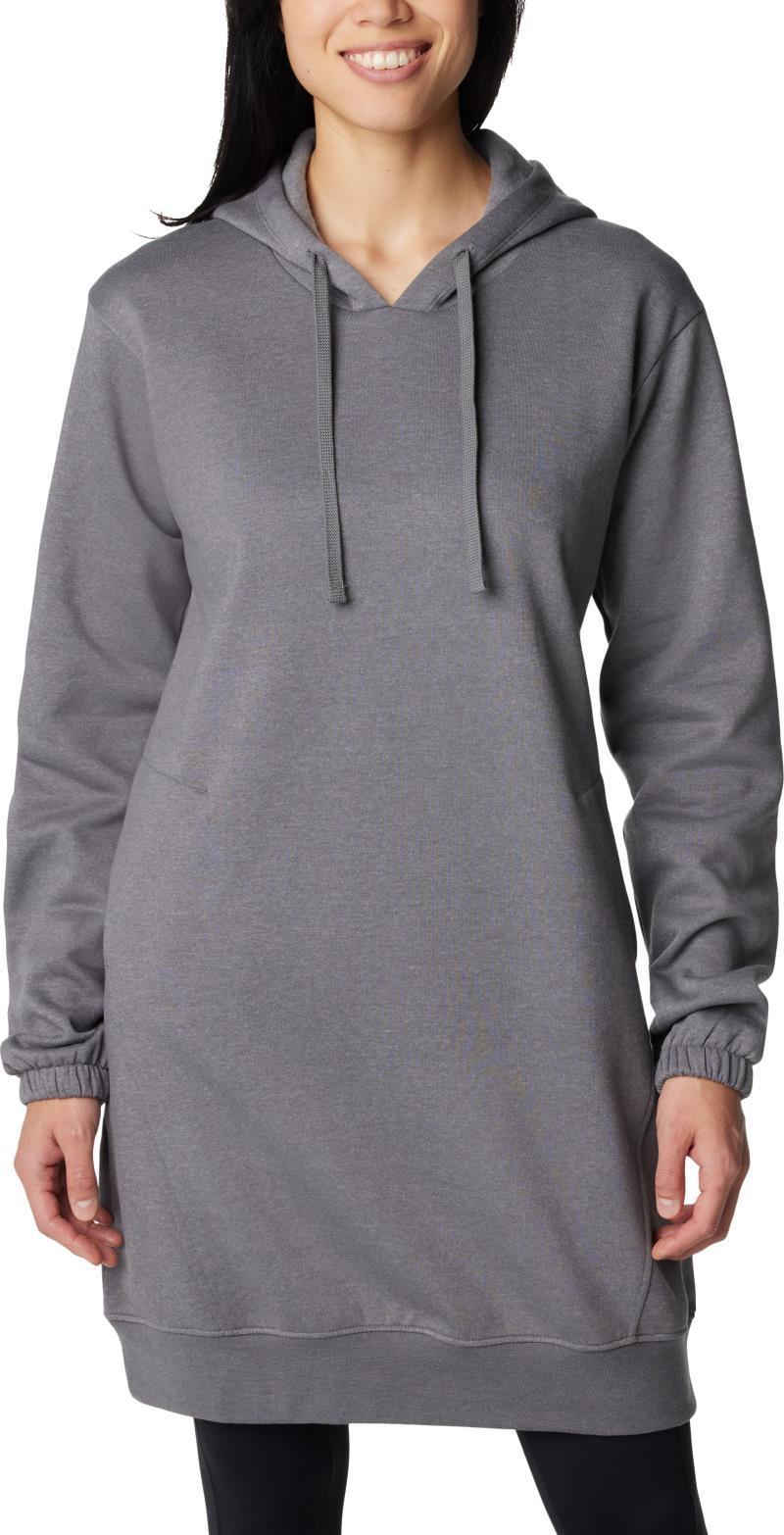 Columbia Trek Hoodie Dress - City Grey Heather 1