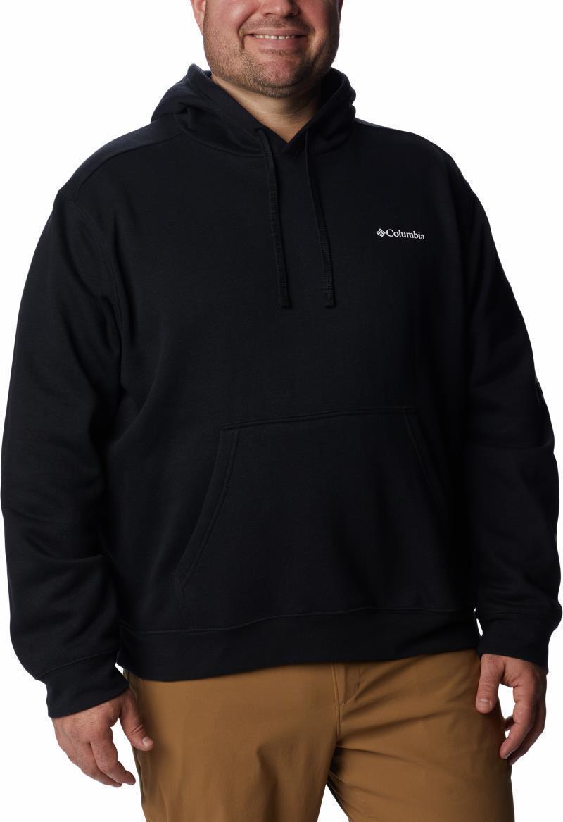 Columbia Trek Hoodie, Extended - Mens - Black / CSC Sleeve Logo 1