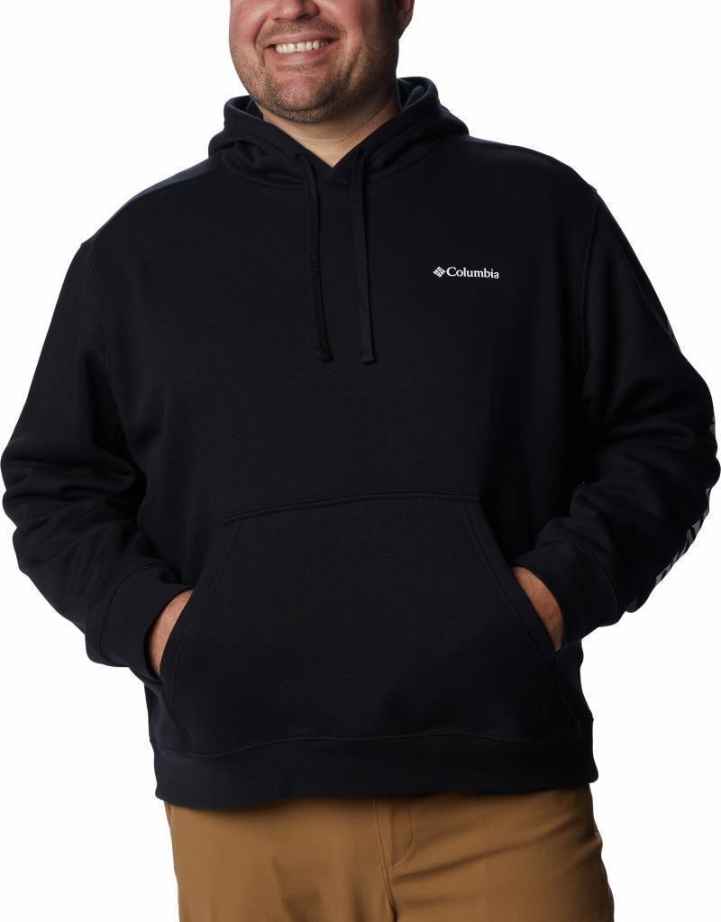 Columbia Trek Hoodie, Extended - Mens - Black / CSC Sleeve Logo 3