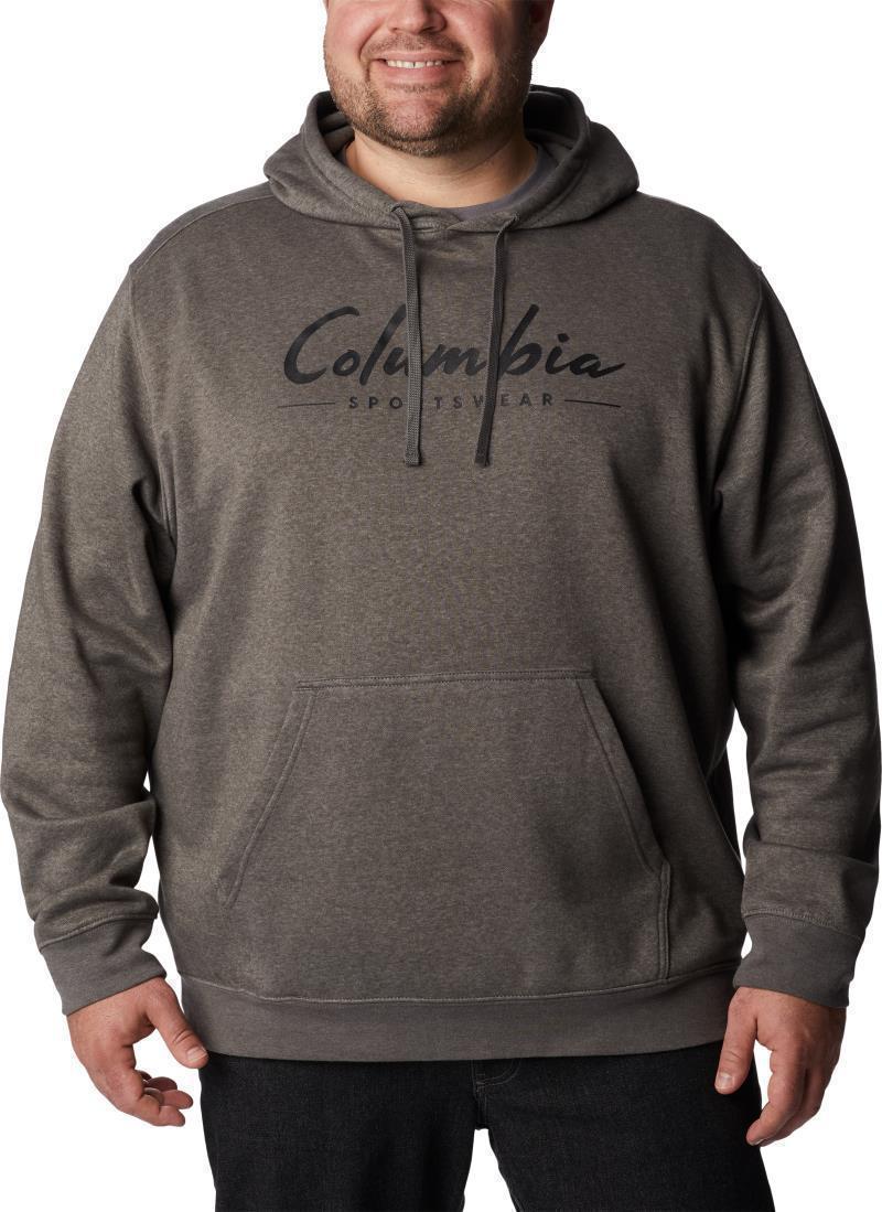 Columbia Trek Hoodie, Extended - Mens - Charcoal Heather 1