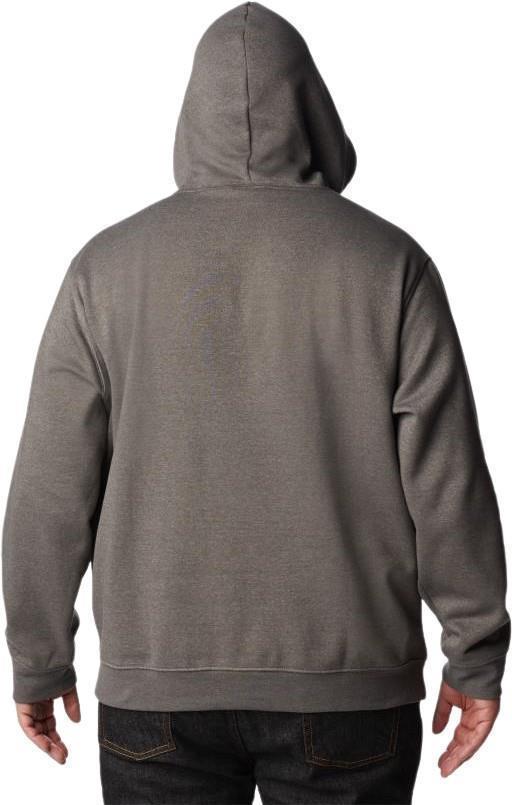Columbia Trek Hoodie, Extended - Mens - Charcoal Heather / CSC Stacked Logo 2