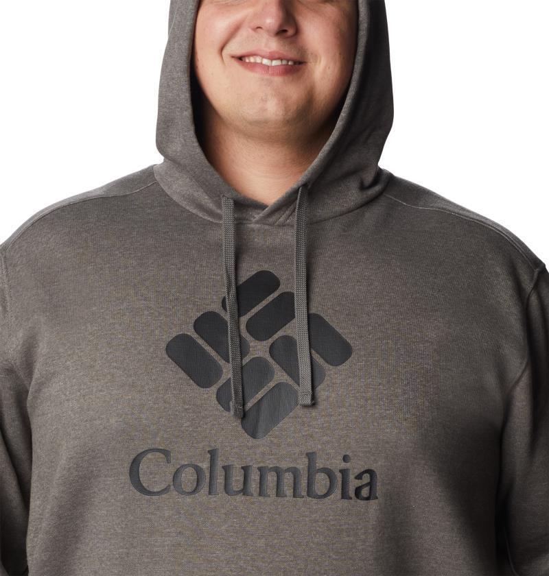 Columbia Trek Hoodie, Extended - Mens - Charcoal Heather / CSC Stacked Logo 5
