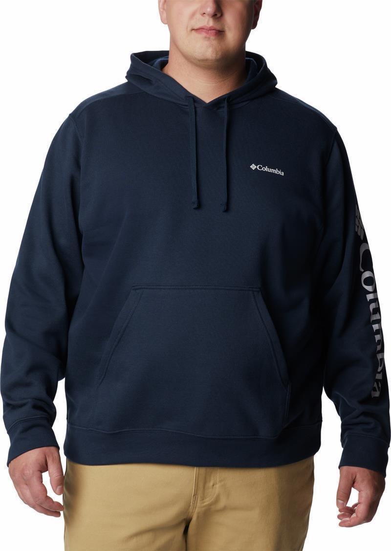 Columbia Trek Hoodie, Extended - Mens - Collegiate Navy / CSC Sleeve Logo 1