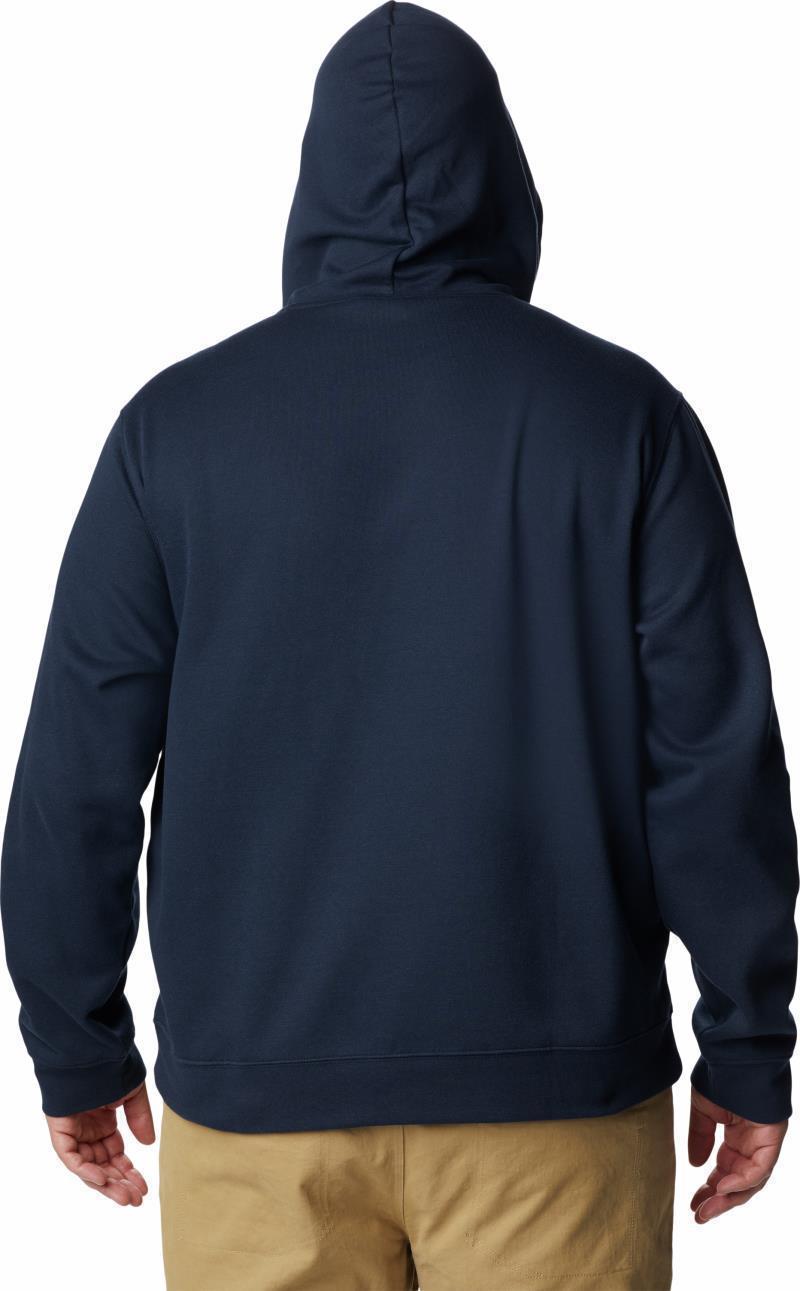 Columbia Trek Hoodie, Extended - Mens - Collegiate Navy / CSC Sleeve Logo 2