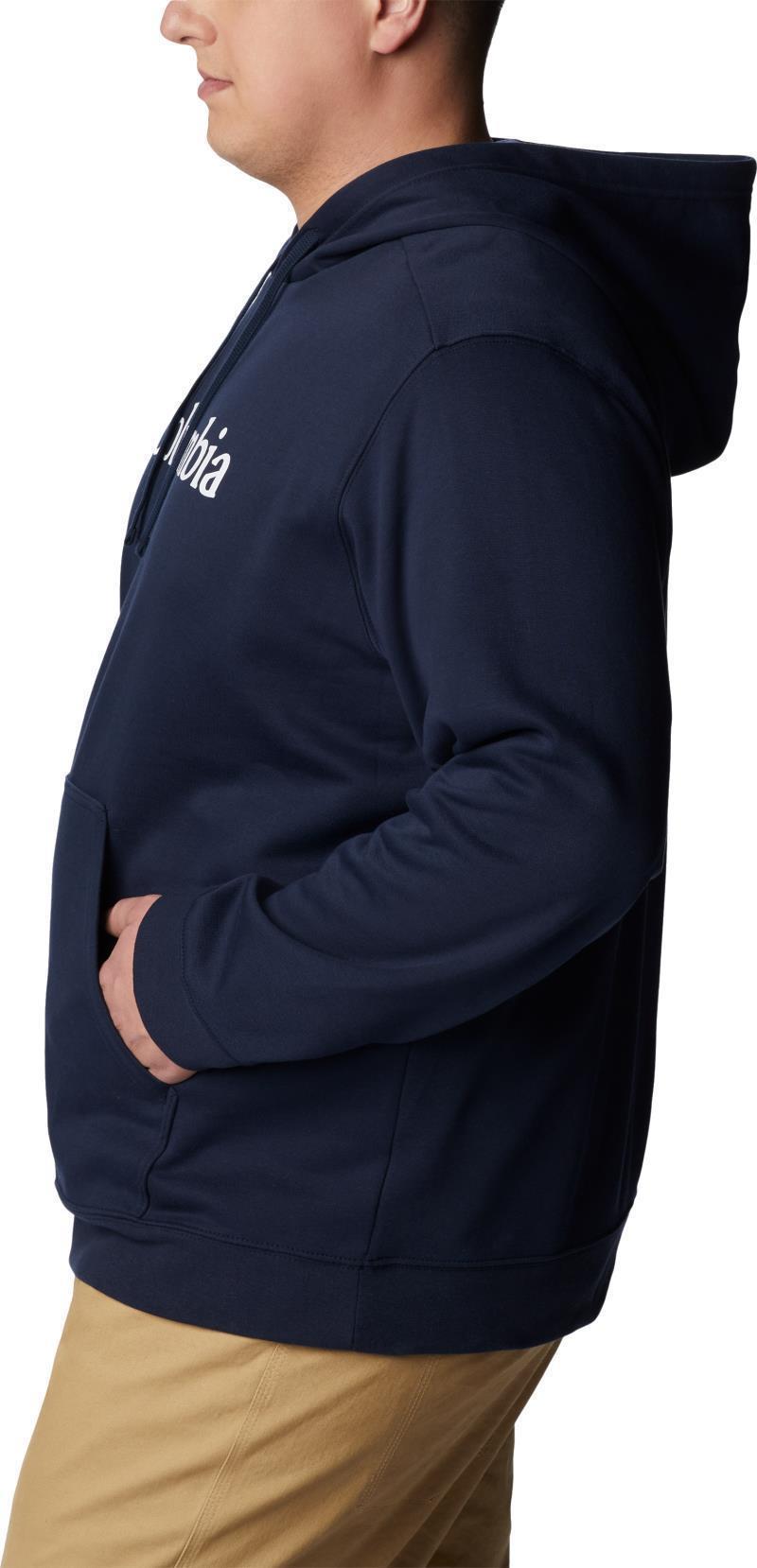 Columbia Trek Hoodie, Extended - Mens - Collegiate Navy / White 4