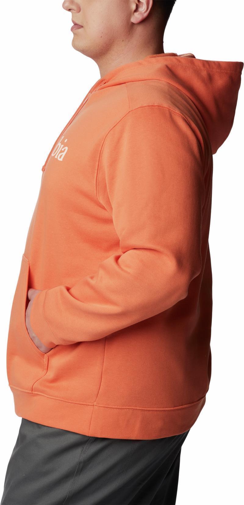 Columbia Trek Hoodie, Extended - Mens - Desert Orange / CSC Branded Logo 5