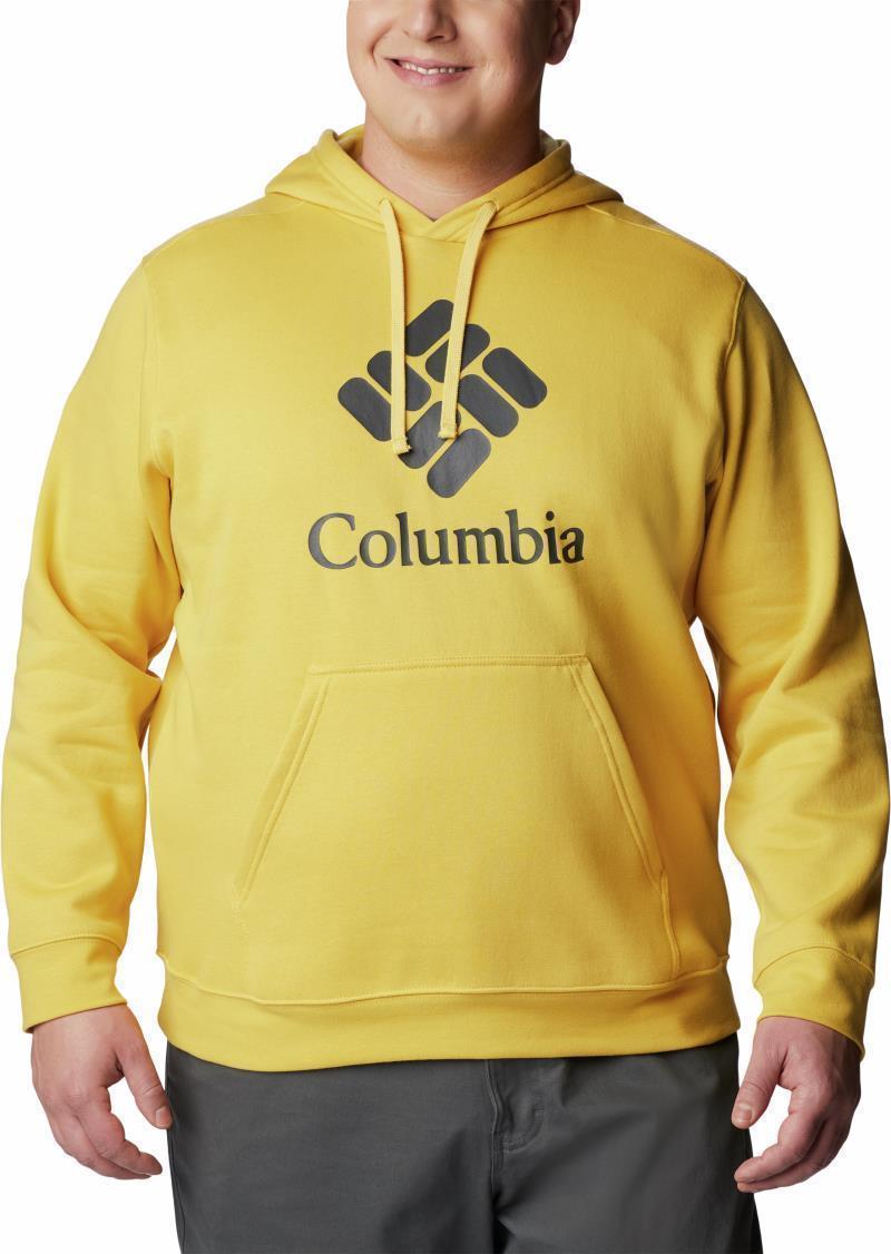 Columbia Trek Hoodie, Extended - Mens - Golden Nugget / CSC Stacked Graphic 1