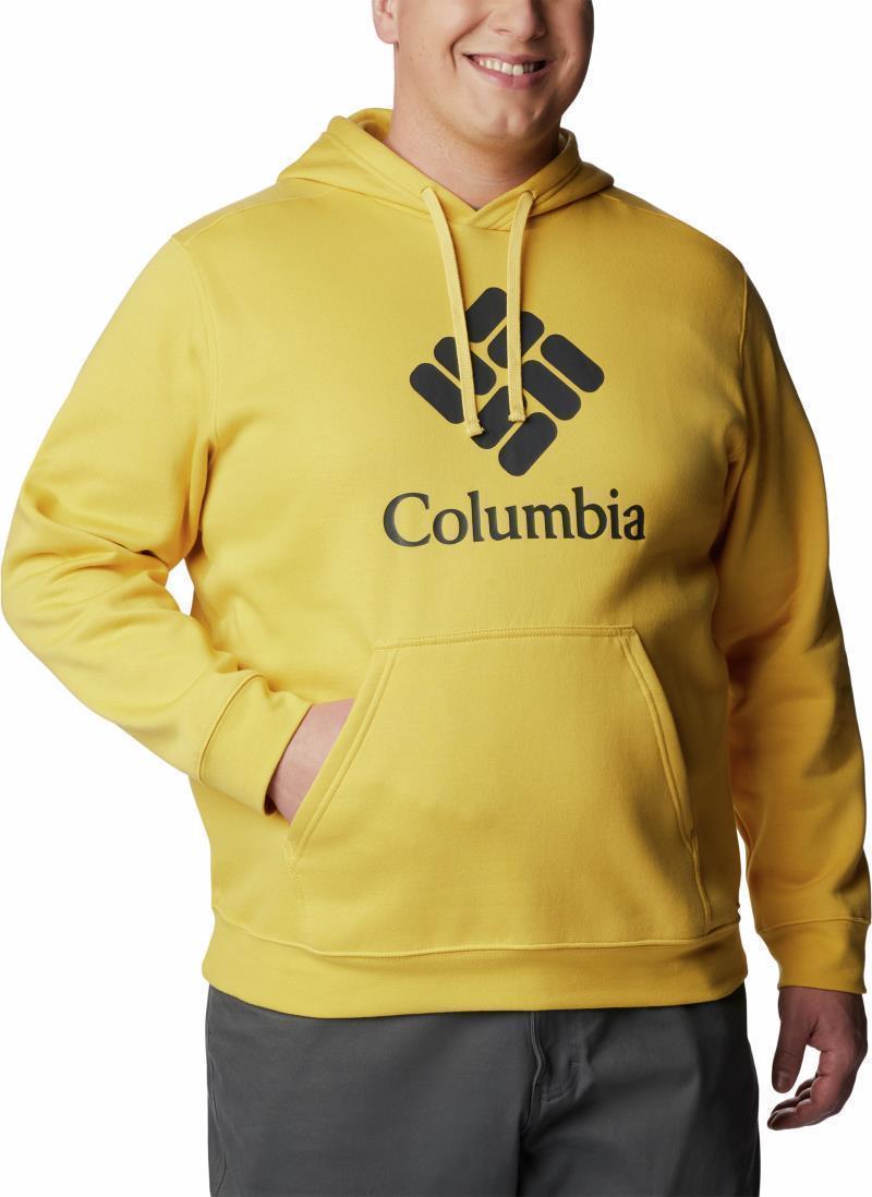 Columbia Trek Hoodie, Extended - Mens - Golden Nugget / CSC Stacked Graphic 3