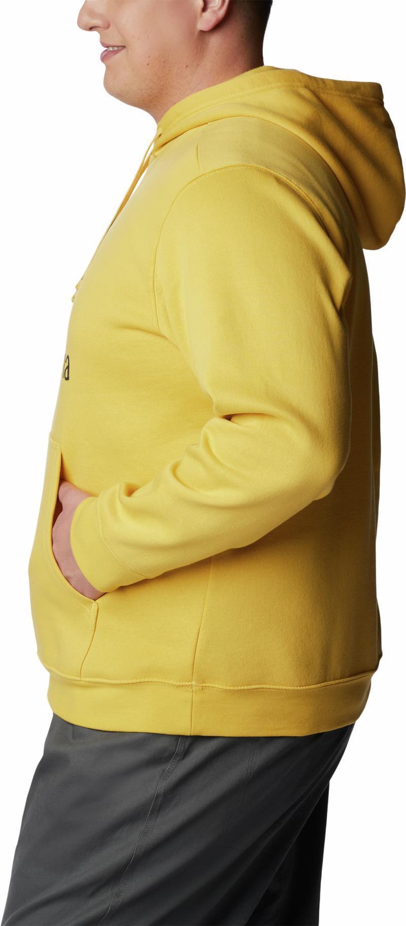 Columbia Trek Hoodie, Extended - Mens - Golden Nugget / CSC Stacked Graphic 5