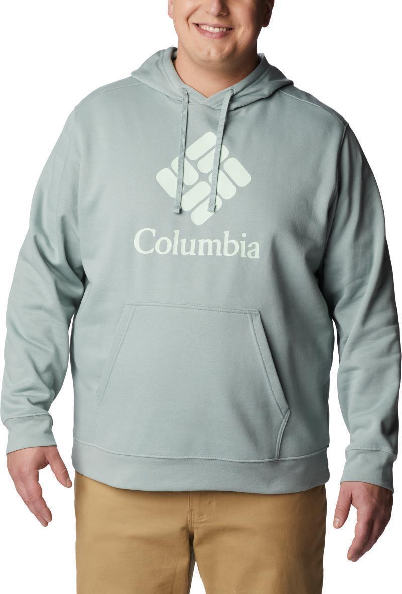Columbia Trek Hoodie, Extended - Mens - Niagara / CSC Stacked Graphic 1