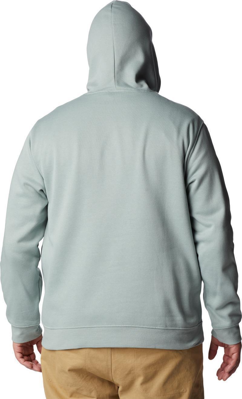 Columbia Trek Hoodie, Extended - Mens - Niagara / CSC Stacked Graphic 2