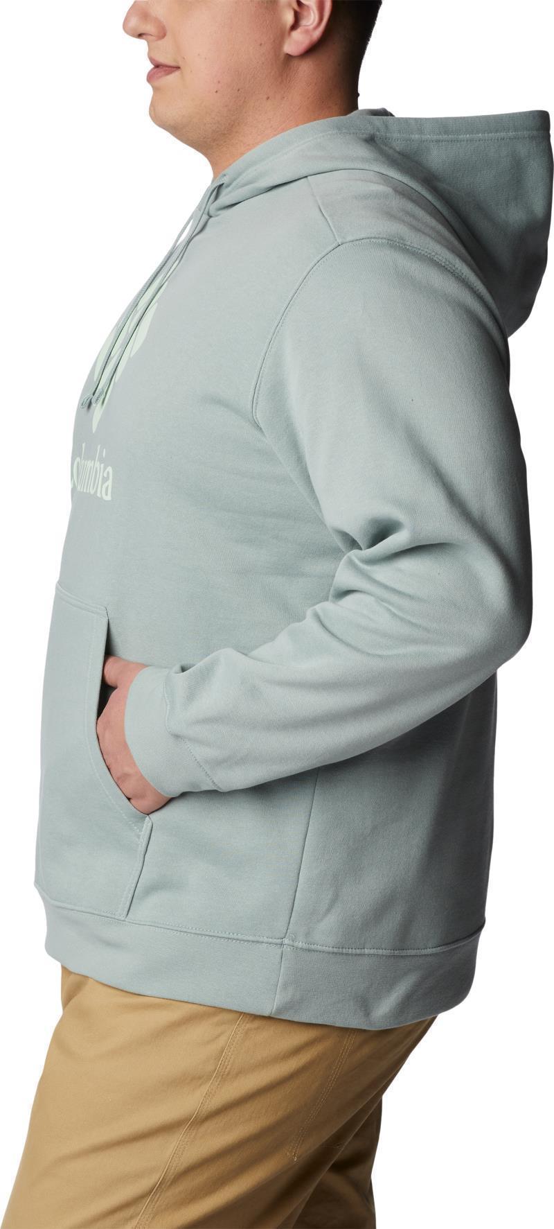 Columbia Trek Hoodie, Extended - Mens - Niagara / CSC Stacked Graphic 3