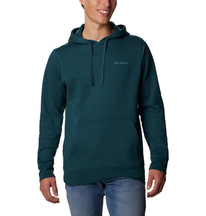 Columbia Trek Hoodie, Extended - Mens - Night Wave / Boxed Gem Columbia Graphic 1