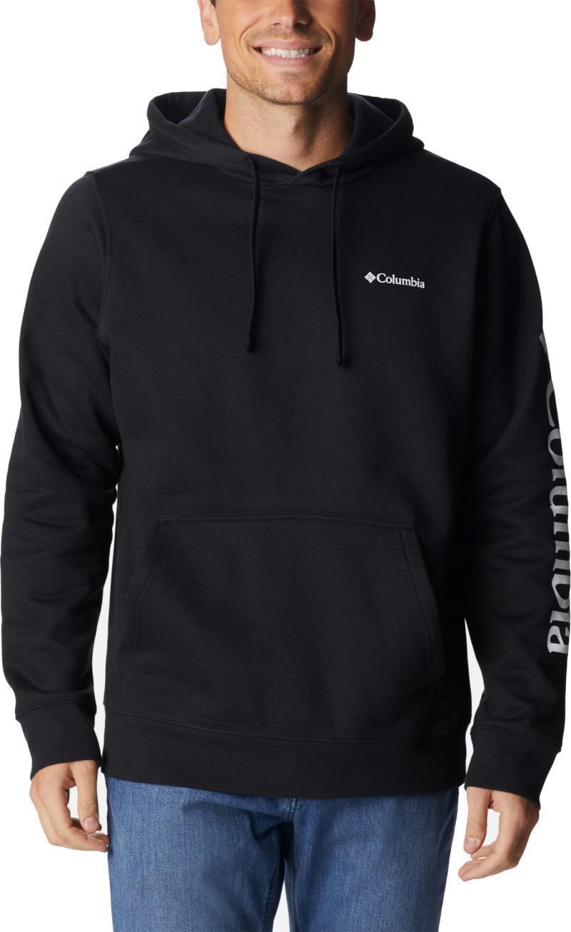 Columbia Trek Hoodie, Tall - Mens - Black / CSC Sleeve Logo 1