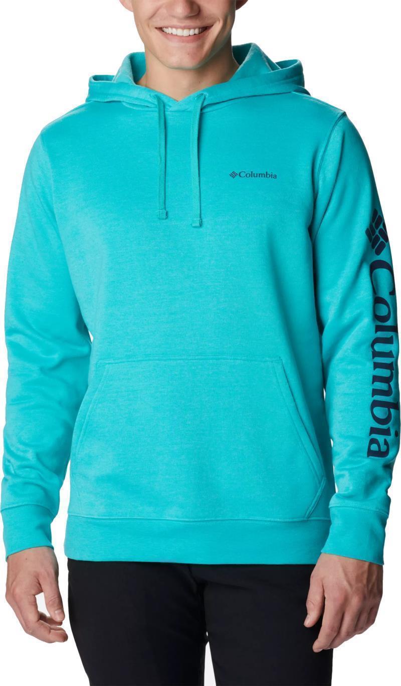 Columbia Trek Hoodie, Tall - Mens - Bright Aqua Heather / CSC Sleeve Logo 1