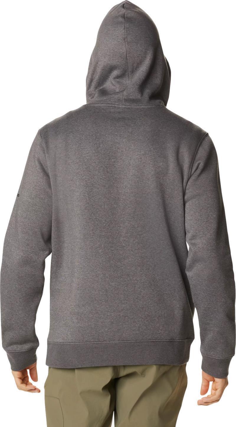 Columbia Trek Hoodie, Tall - Mens - Charcoal Heather / CSC Sleeve Logo 2