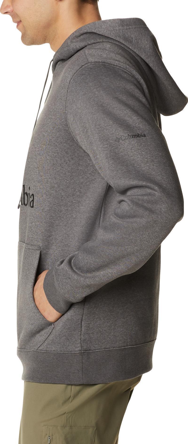 Columbia Trek Hoodie, Tall - Mens - Charcoal Heather / CSC Stacked Logo 4
