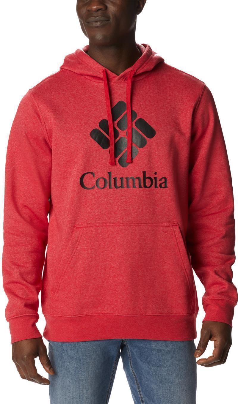 Columbia Trek Hoodie, Tall - Mens - Mountain Red Heather / CSC Stacked Logo 1