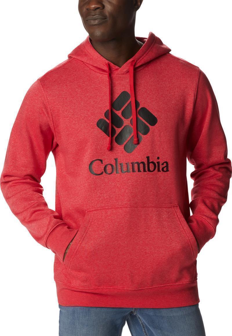 Columbia Trek Hoodie, Tall - Mens - Mountain Red Heather / CSC Stacked Logo 3