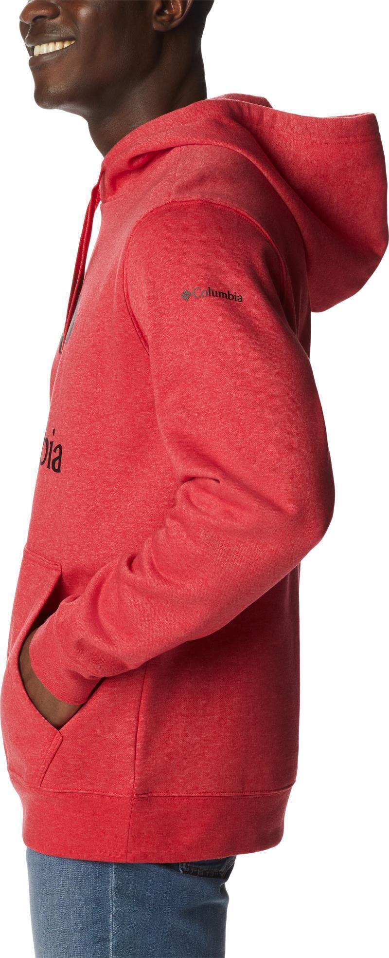 Columbia Trek Hoodie, Tall - Mens - Mountain Red Heather / CSC Stacked Logo 4
