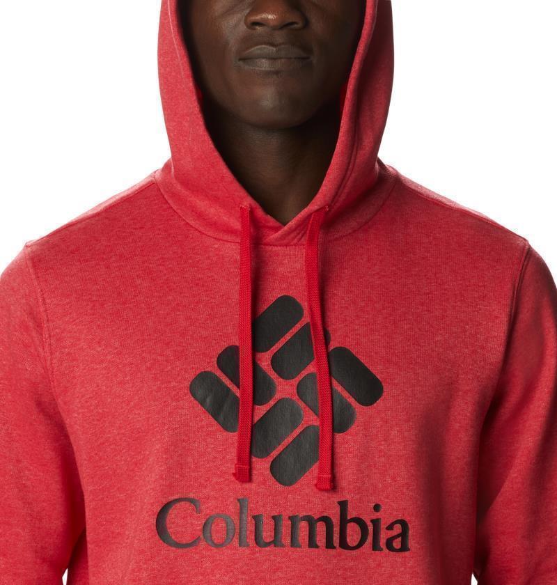 Columbia Trek Hoodie, Tall - Mens - Mountain Red Heather / CSC Stacked Logo 5